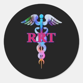 Sticker Rond Appréciation Du Thérapeute Respiratoire Enregistré
