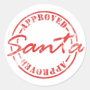 Sticker Rond Approbation de l'embarcation pour petites entrepri