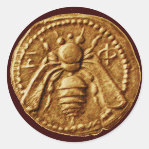 STICKER ROND APPROVISIONNEMENTS DE L'APICULTURE