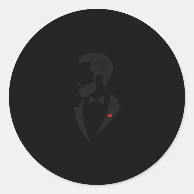 Sticker Rond Après La Chirurgie, Les Gents Réels Ont Des Stants (Devant)