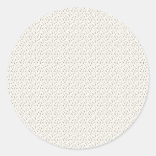 Sticker Rond Aquarelle apaisante Lavande et Baie d'hiver