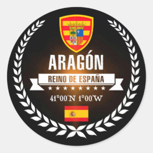 Sticker Rond Aragon