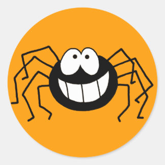 Sticker Rond Araignée