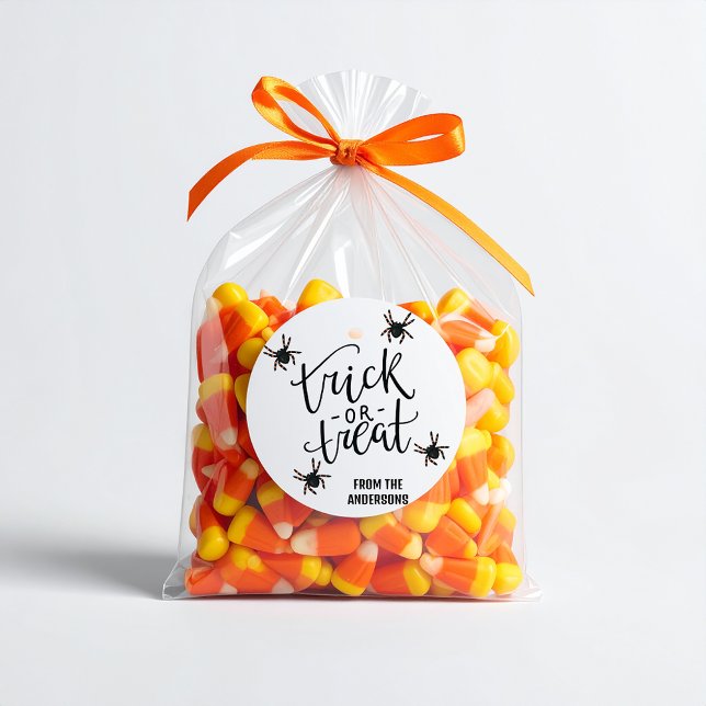 Sticker Rond Araignées Halloween personnalisées de 1,5 pouce (Créateur téléchargé)