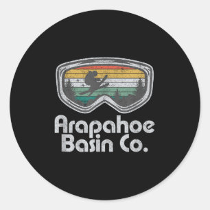 Sticker Rond Arapacute Ss Mignon Ss Bassin Colorado Montagne de