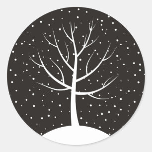 Sticker Rond Arbre de Noël3