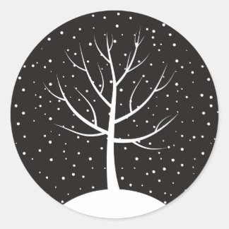 Sticker Rond Arbre de Noël3