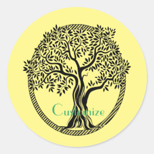 Sticker Rond Arbre de vie Thunder_Cove
