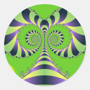 Sticker Rond Arbre fol