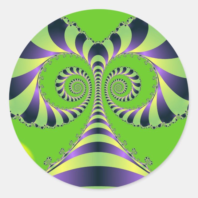 Sticker Rond Arbre fou (Devant)