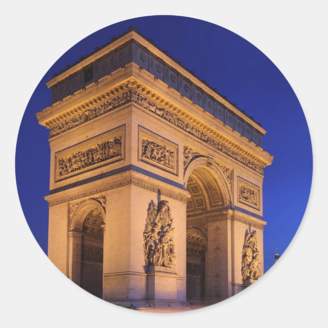 Sticker Rond arc de triomphe (Devant)
