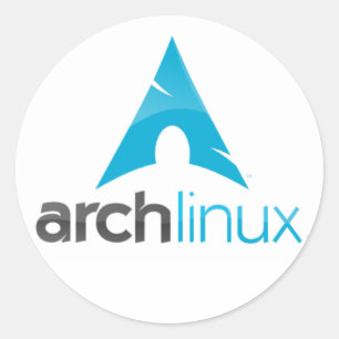 Sticker Rond arch linux bientôt