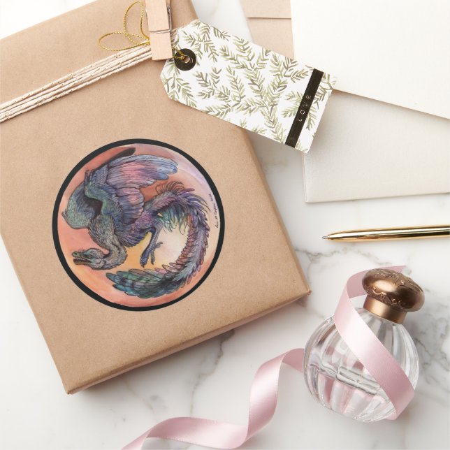 Sticker Rond Archaeopteryx ronde (Cadeaux)