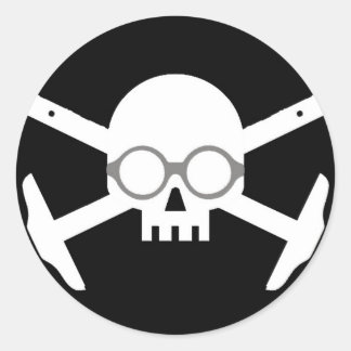 Sticker Rond ArchBones Corbu