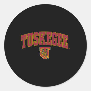 Sticker Rond Arche de Tuskegee Golden Tigers