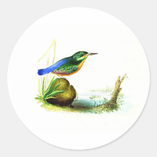 Sticker Rond Archive de Liverpool 1833 | Enveloppe Martin-pêche