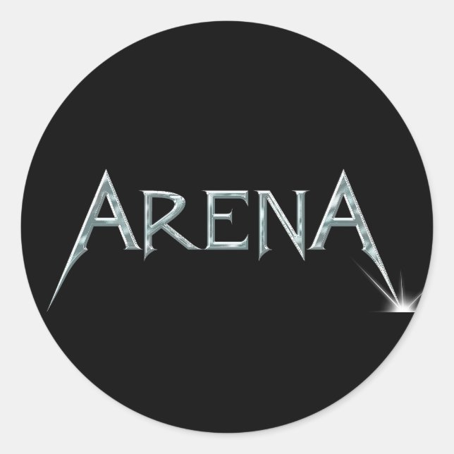 Sticker rond Arena (Devant)