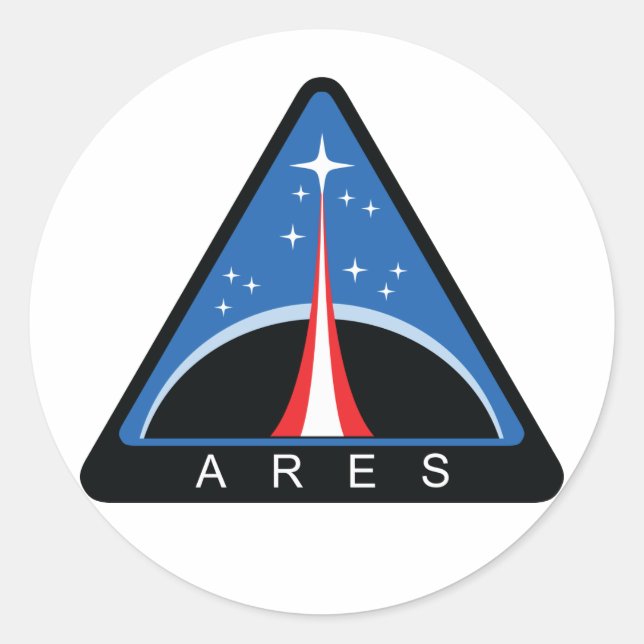 Sticker Rond Ares (Devant)