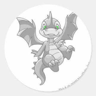 Sticker Rond Argent Scorchio