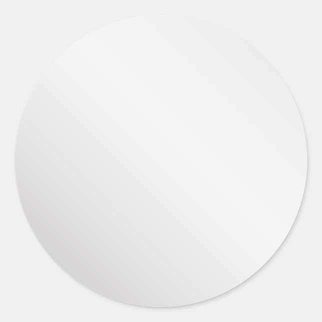 Sticker Rond Argentée (Devant)