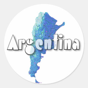 Sticker Rond Argentine