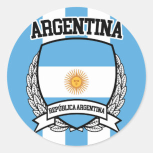 Sticker Rond Argentine