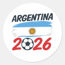 Argentine 2026 Design de Supporter de Football Cou