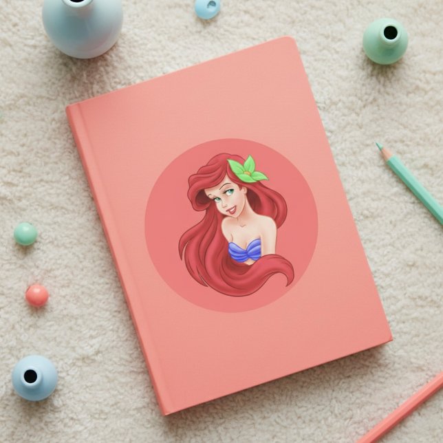 Sticker Rond Ariel (Créateur téléchargé)