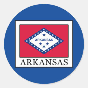 Sticker Rond Arkansas