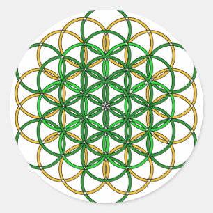 Sticker Rond Arkhangel Raphael3