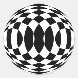 Sticker Rond Arlequin Art-Art (Stickers)