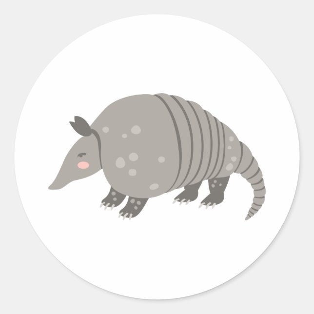 Sticker Rond Armadillo (Devant)