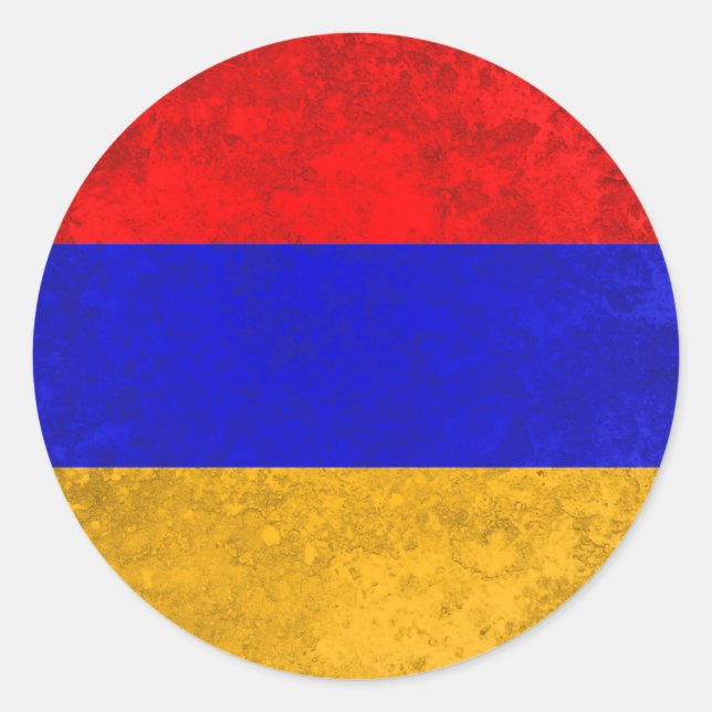 Sticker Rond Arménie (Devant)