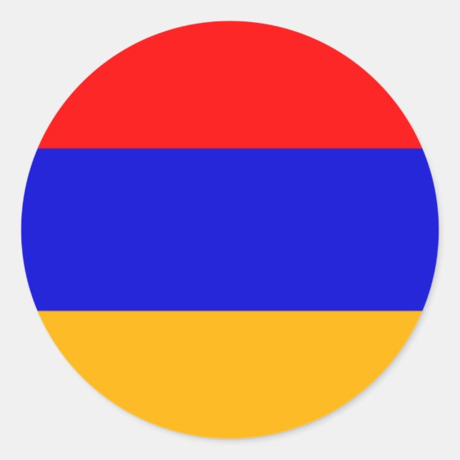 Sticker Rond Arménie (Devant)