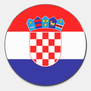 Sticker Rond Armoiries croates Hrvatski grb