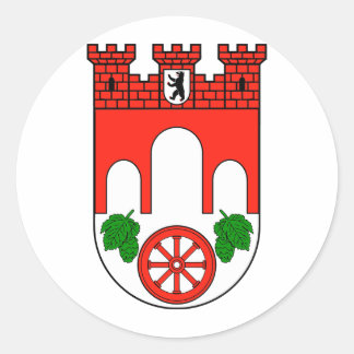 Sticker Rond Armoiries de Berlin-Pankov