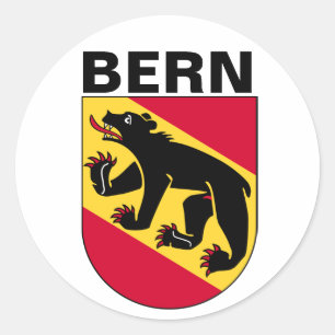 Sticker Rond Armoiries de Berne, SUISSE