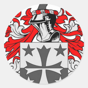 Sticker Rond Armoiries de Coleman (Irlande)