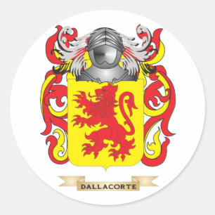 Sticker Rond Armoiries de Dalla Corte