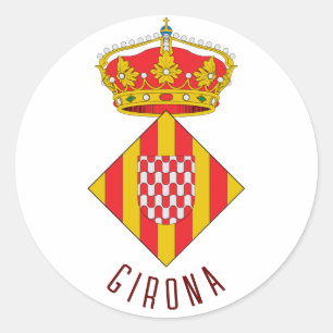 Sticker Rond Armoiries de Gérone
