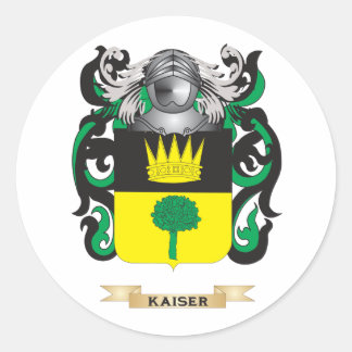 Sticker Rond Armoiries de Kaiser (crête de famille)