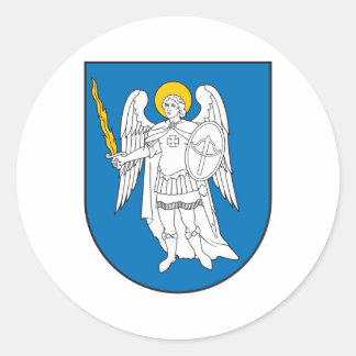 Sticker Rond Armoiries De Kiev