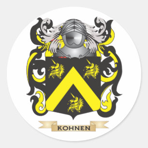 Sticker Rond Armoiries de Kohnen (crête de famille)