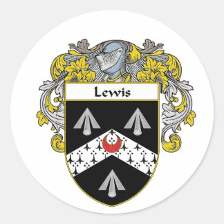 Sticker Rond Armoiries de Lewis (mannequins)