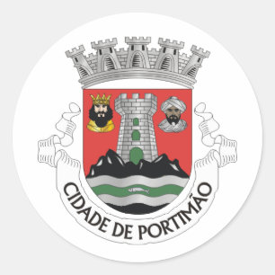 Sticker Rond Armoiries de Portimão, PORTUGAL