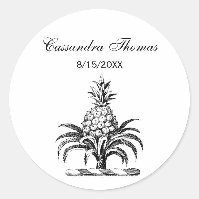 Sticker Rond Armoiries de Preppy Heraldic (Devant)