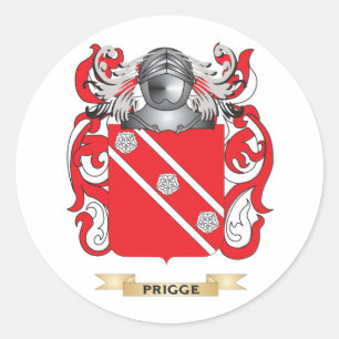 Sticker Rond Armoiries de Prigge (crête de famille)
