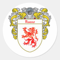 Armoiries de Russo (moulées)