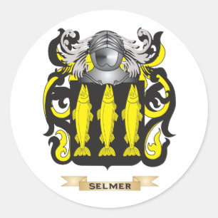 Sticker Rond Armoiries de Selmer (Crête de famille)