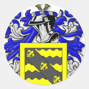 Sticker Rond Armoiries de Weber